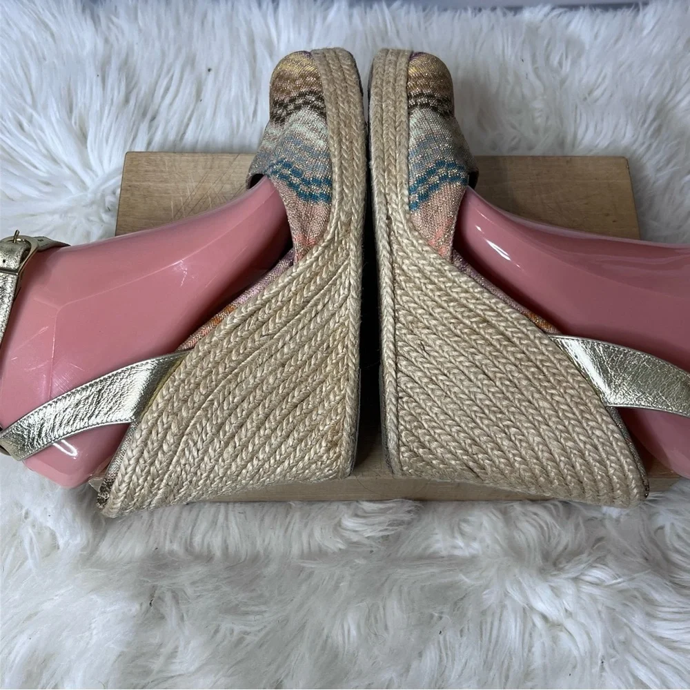 Missoni Multicolor Wedge Heels